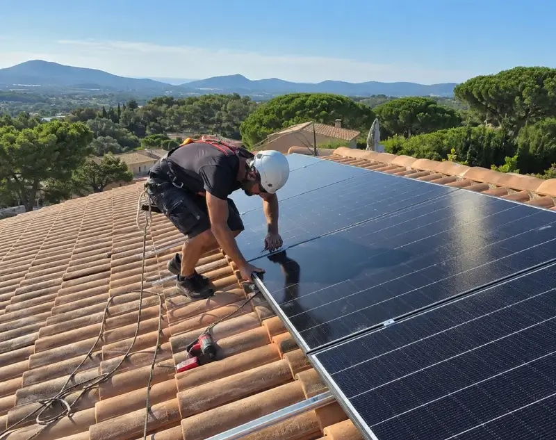 Installateur panneaux solaires Bazus — pose photovoltaïque sur toiture